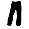 Kids plain track pant black Thumbnail